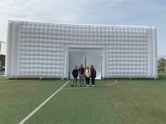 Tenda nuziale gonfiabile per tendone pubblicitario esterno per eventi di festa, personalizzazione di base