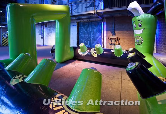 Giochi di combattimento gonfiabili interattivi Strike Challenge con sistema IPS per feste